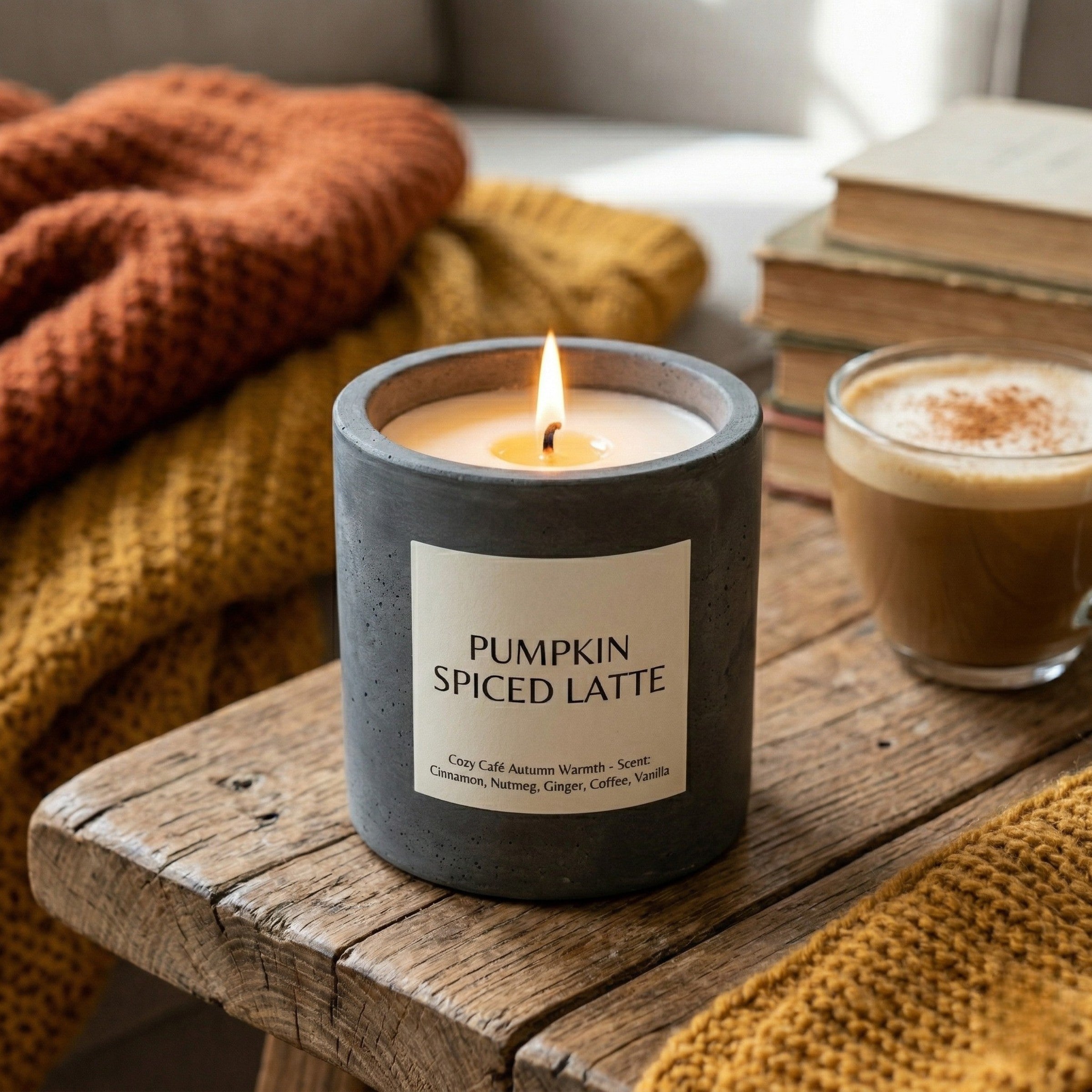 Pumpkin Spiced Latte fragrance oil — Cinnamon & Coffee – NI Candle